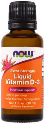 

Now Foods Extra Strength Liquid Vitamin D-3(30 ml)