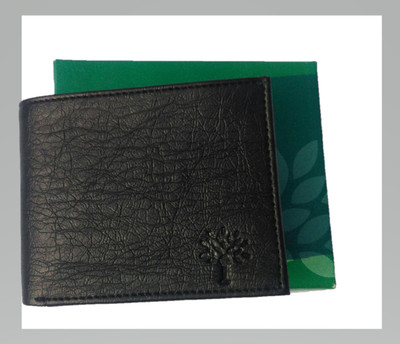 

UNIQUS Men Black Artificial Leather Wallet(5 Card Slots)