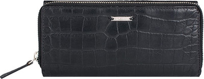 

Hidesign Women Casual Black Genuine Leather Wallet(6 Card Slots)