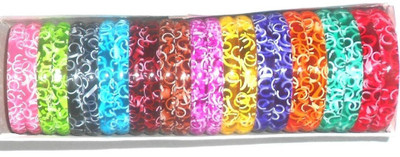 

GOELX Designer Printed 24 Stylish Kada Bangles set - 24 kada Bangle Set - Design 9