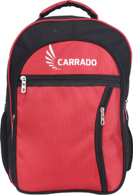 

CARRADO RED BACKPACK 107 25 L Backpack(Black, Red), Red 107