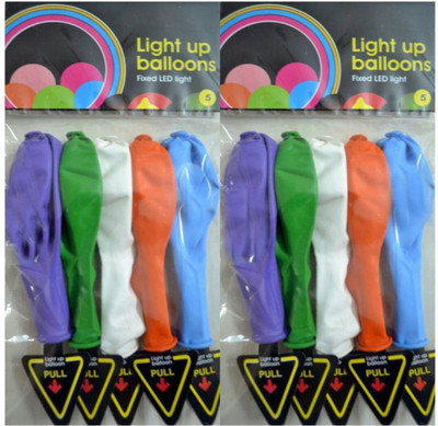 

Yuvraj Creation Solid LED_Balloon_7 Balloon(Multicolor, Pack of 10)