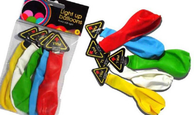 

Yuvraj Creation Solid LED_Balloon_6 Balloon(Multicolor, Pack of 10)