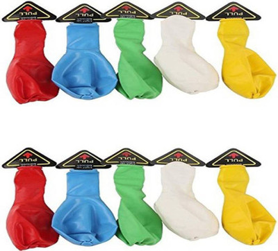 

Yuvraj Creation Solid LED_Balloon_19 Balloon(Multicolor, Pack of 10)