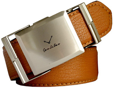 

LOOPA Men Formal Tan Synthetic Belt