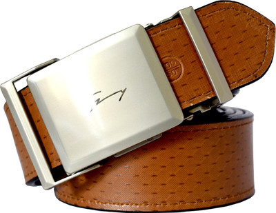 

LOOPA Men Formal Tan Synthetic Belt