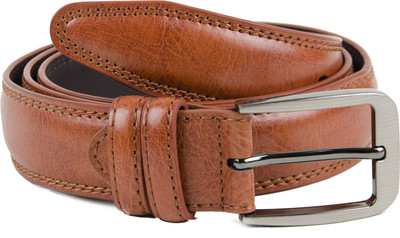 

Winsome Men Formal Orange Artificial Leather Belt