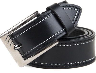 

Winsome Men Casual Black Genuine Leather Belt