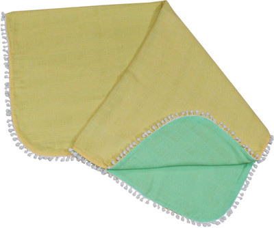 

Kadambaby Plain  Swadding Baby Blanket(Cotton, Yellow