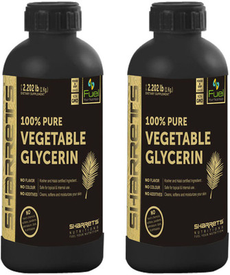 

SHARRETS NUTRITIONS Pure Vegetable Glycerin 2 X 1 Kg(2000 g)