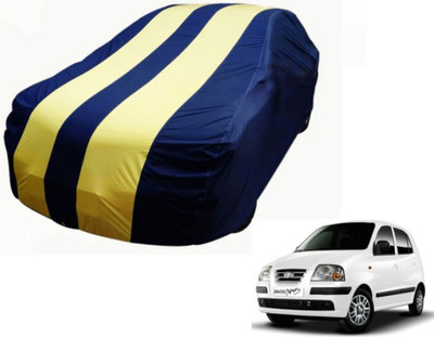Flipkart SmartBuy Car Cover For Hyundai Santro Xing (Without Mirror Pockets)(Blue, Yellow)