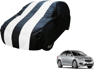 Flipkart SmartBuy Car Cover For Chevrolet Cruze (Without Mirror Pockets)(Blue, White)