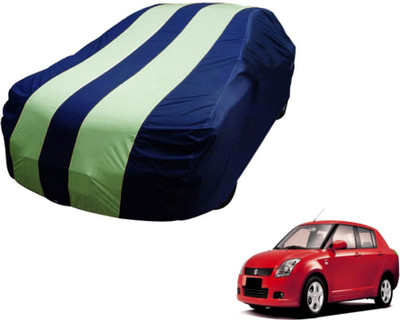 Flipkart SmartBuy Car Cover For Maruti Suzuki Swift Dzire (Without Mirror Pockets)(Blue, Green)