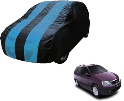 MOCKHE Car Cover For Tata Indigo Marina (Without Mirror Pockets)(Blue)