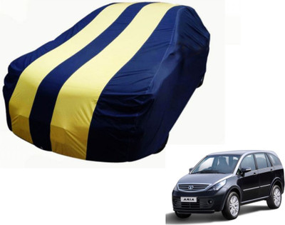 Flipkart SmartBuy Car Cover For Tata Aria (Without Mirror Pockets)(Blue, Yellow)