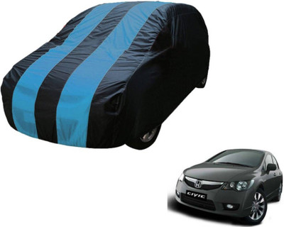 MOCKHE Car Cover For Honda Civic (Without Mirror Pockets)(Blue)