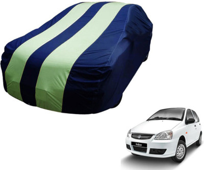 Flipkart SmartBuy Car Cover For Tata Indica (Without Mirror Pockets)(Blue, Green)