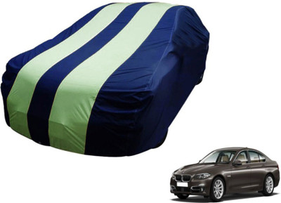 Flipkart SmartBuy Car Cover For BMW 5 Series (Without Mirror Pockets)(Blue, Green)