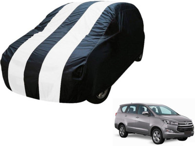 Flipkart SmartBuy Car Cover For Toyota Innova Crysta (Without Mirror Pockets)(Blue, White)