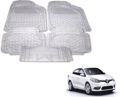 MOCKHE PVC (Polyvinyl Chloride) Standard Mat For  Renault Fluence(Clear)
