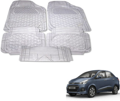 MOCKHE PVC (Polyvinyl Chloride) Standard Mat For  Hyundai Xcent(Clear)