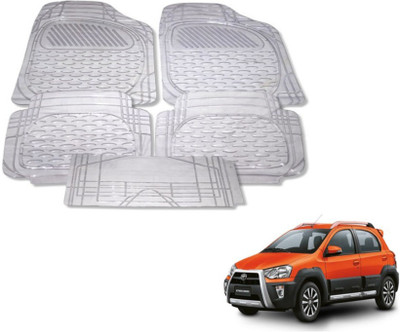 MOCKHE PVC (Polyvinyl Chloride) Standard Mat For  Toyota Etios Cross(Clear)