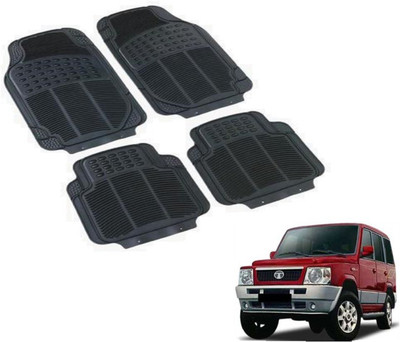 MOCKHE PVC (Polyvinyl Chloride) Standard Mat For  Tata Sumo(Black)