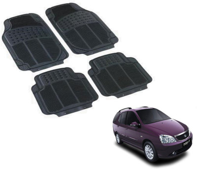 MOCKHE PVC (Polyvinyl Chloride) Standard Mat For  Tata Indigo Marina(Black)