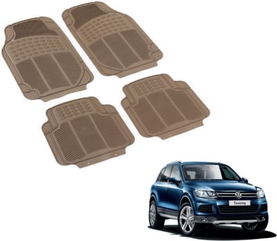 MOCKHE PVC (Polyvinyl Chloride) Standard Mat For  Volkswagen Touareg(Beige)