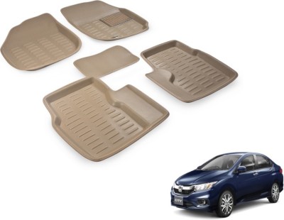 MOCKHE EVA, Plastic Standard Mat For  Honda New City(Beige)