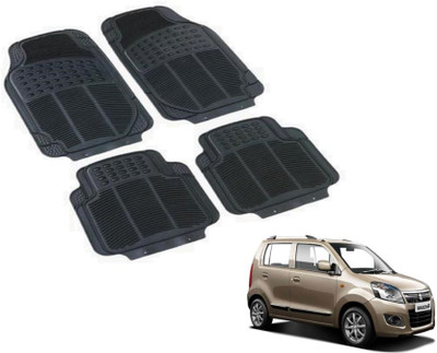 MOCKHE PVC (Polyvinyl Chloride) Standard Mat For  Maruti Suzuki WagonR Stingray(Black)