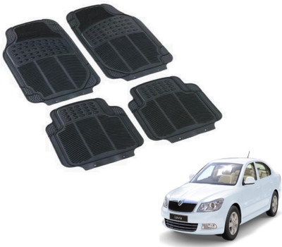 MOCKHE PVC (Polyvinyl Chloride) Standard Mat For  Skoda Laura(Black)