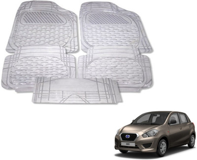 MOCKHE PVC (Polyvinyl Chloride) Standard Mat For  Datsun Go(Clear)