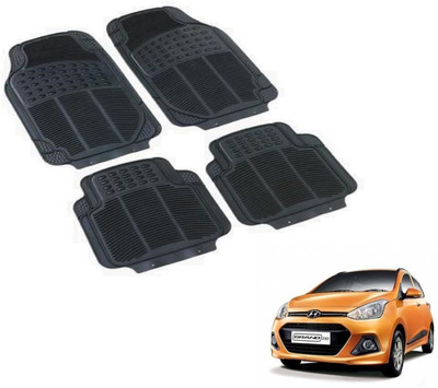MOCKHE PVC (Polyvinyl Chloride) Standard Mat For  Hyundai Grand i10(Black)