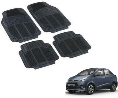 MOCKHE PVC (Polyvinyl Chloride) Standard Mat For  Hyundai Xcent(Black)