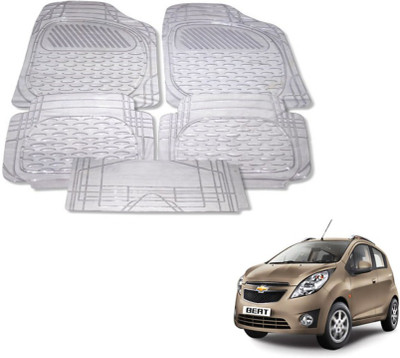 MOCKHE PVC (Polyvinyl Chloride) Standard Mat For  Chevrolet Beat(Clear)