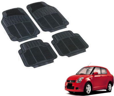 MOCKHE PVC (Polyvinyl Chloride) Standard Mat For  Maruti Suzuki Swift Dzire(Black)