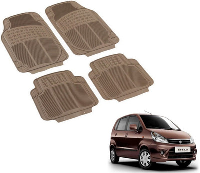 MOCKHE PVC (Polyvinyl Chloride) Standard Mat For  Maruti Suzuki Zen Estilo(Beige)