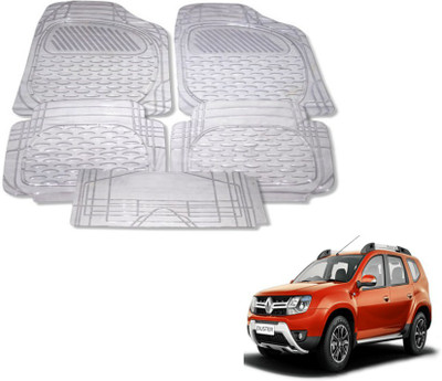 MOCKHE PVC (Polyvinyl Chloride) Standard Mat For  Renault Duster(Clear)