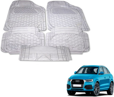 MOCKHE PVC (Polyvinyl Chloride) Standard Mat For  Audi Q3(Clear)