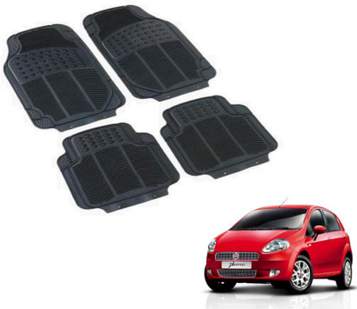 MOCKHE PVC (Polyvinyl Chloride) Standard Mat For  Fiat Punto(Black)