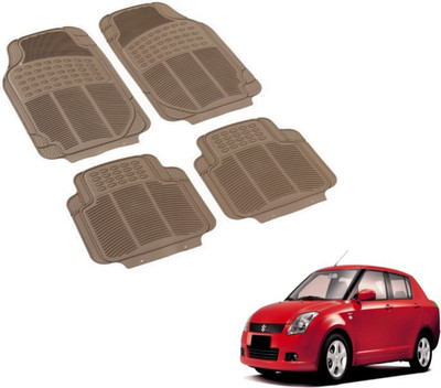 MOCKHE PVC (Polyvinyl Chloride) Standard Mat For  Maruti Suzuki Swift Dzire(Beige)