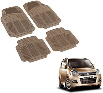 MOCKHE PVC (Polyvinyl Chloride) Standard Mat For  Maruti Suzuki WagonR(Beige)