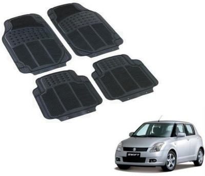 MOCKHE PVC (Polyvinyl Chloride) Standard Mat For  Maruti Suzuki Swift(Black)