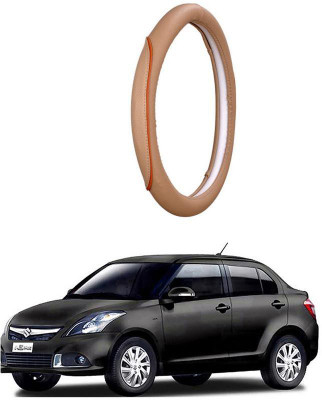 AUTO PEARL Steering Cover For Maruti Swift Dzire(Beige, Leatherite)