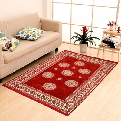 

The Fortune Savoy Maroon Cotton Carpet(121 cm X 183 cm)