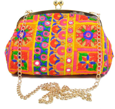 

Crafts For You Party Multicolor Clutch