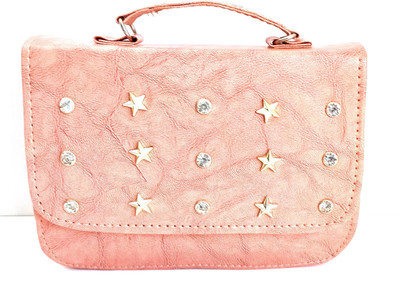 

PRIYANKA COLLECTIONS Casual Pink Clutch