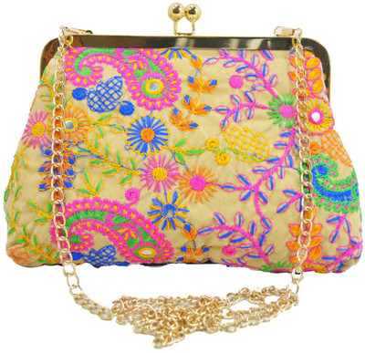 

Crafts For You Party Multicolor Clutch