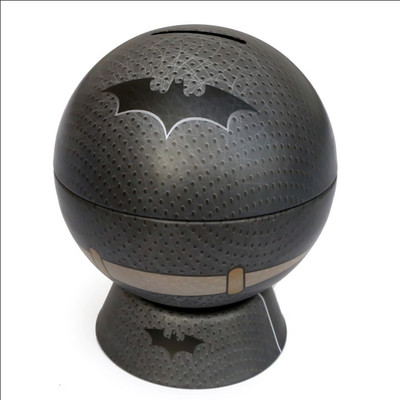 

Babyoodles Batman Round Shape Money Bank Coin Bank(Black)